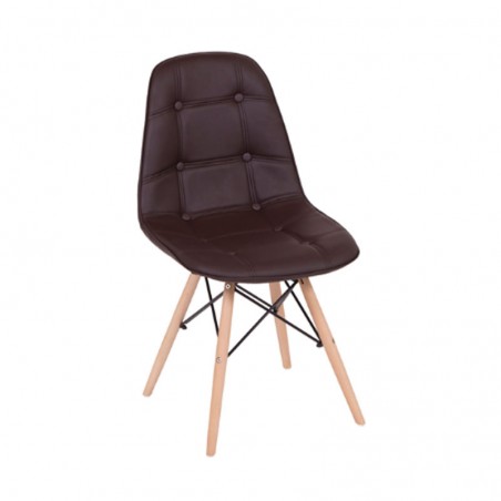Cadeira DKR Wood Botone / Eames