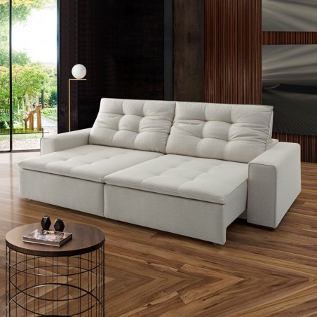 Sofa Fasano Retratil Reclinavel 250 cm
